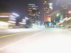 Driving Downtown Los Angeles Stock Footage