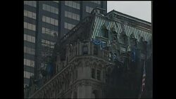 Wreckage and debris at Ground Zero News Clip