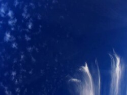 Cirrus clouds Stock Footage