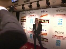 Carrie Keagan at the Starburst Presents Songwriters Music Series To Benefit The VH1 Save The Music Foundation With Matthew Morrison at New York NY.  Stock Footage