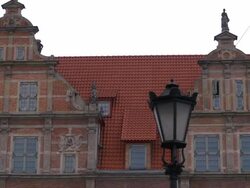 M/S Gable of Green Gate Stock Footage