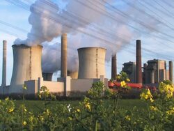 Coal fired Power Station Stock Footage