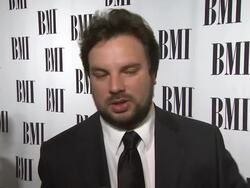 INTERVIEW:David Buckley on the event, 'The Good Wife', composing at the Composer David Arnold To Receive BMI's Richard Kirk Award At The BMI Film/TV Awards at Beverly Hills CA. (Footage by WireImage Video/GettyImages) Stock Footage