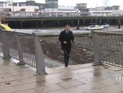 Protests against shipbuilding job losses News Clip