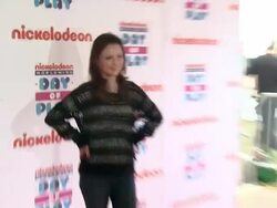 Sasha Cohen at Nickelodeon's 10 Annual Worldwide Day of Play Celebration Stock Footage