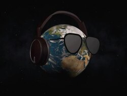 Music world Stock Footage