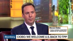 Australia's Ciobo Says 'Door Open' for U.S. to Rejoin TPP News Clip