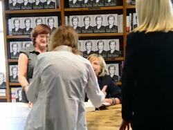 Hillary Clinton Book Signing At Books and Books Gables Stock Footage
