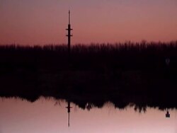 Radio Tower NTSC Stock Footage