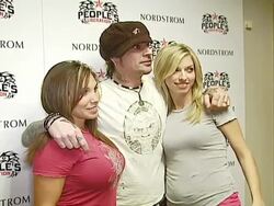 Appearance of Tommy Lee To Promote Brand Extension 'PL for TL' Stock Footage