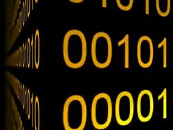 binary code Stock Footage