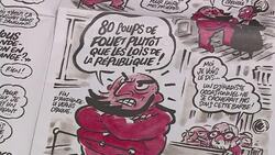 CLEAN : Charlie Hebdo: black humor marks second anniversary of massacre News Clip