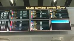 CLEAN : First flight with British tourists from Sharm lands in UK News Clip