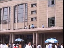 3 detained after unfurling banner protesting new Tibet railway line News Clip