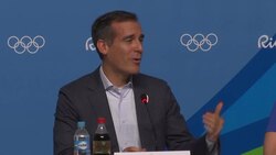 Mayor of LA says Olympics transcend politics News Clip