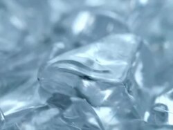 Ice cubes Stock Footage