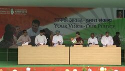 CLEAN : Indias Congress promises jobs bonanza in m News Clip