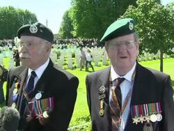 Veterans Interviewed on D-Day Commemorations News Clip
