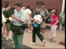 Protestors march to prison ahead of McVeigh execution News Clip