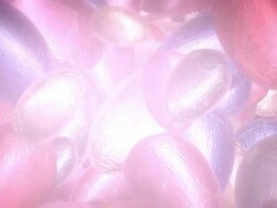 Raining Easter Eggs Pink Stock Footage