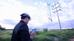 Windmill Engineering Stock Footage