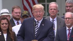 Trump Signs Bill to Expand Veterans Private Care News Clip