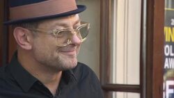 Andy Serkis at The Curious Incident of the Dog in the Night-Time ' Cast Change Stock Footage