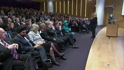 The Queen and Prince Philip open the Francis Crick institute News Clip