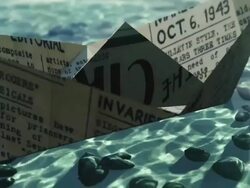 Paper boat Stock Footage