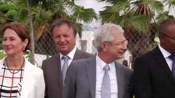 CLEAN : Hollande lays wreath at tomb of Aime Cesaire News Clip