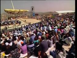 WRAP Pope arriving in Nazareth, reception, Mass ADDS more of Mass, sbites News Clip