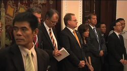 German Chancellor begins two-day visit, briefing Instructional Video