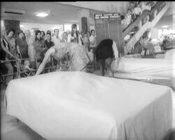 BED MAKING COMPETITION News Clip