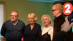Camilla, Duchess of Cornwall visits BBC Radio 2 News Clip