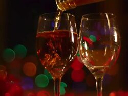 Brandy, festivals, celebrations Stock Footage