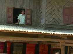 TS People riding motorcycles in Ho Chi Minh City traffic / Vietnam Stock Footage