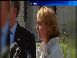 Arizona Rep. Gabrielle Giffords spoke for the first time since she was shot in the forehead, her spokesman said, yet another significant milestone in her recovery from a traumatic brain injury. Instructional Video