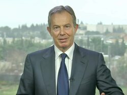 Tony Blair interview on the Egyptian Crisis News Clip