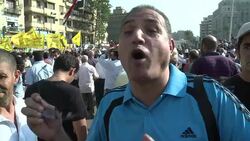 VOICED : Pro- and anti-Morsi News Clip