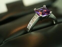 Diamond ring Stock Footage