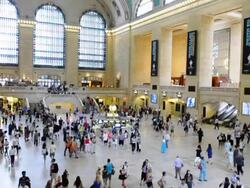 VIDEO: Grand Hall of Grand Central Terminal Stock Footage