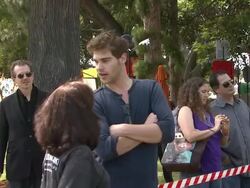 Grey Damon at the Elizabeth Glaser Pediatric AIDS Foundation's 22nd Annual 'A Time For Heroes' Celebrity Carnival at Los Angeles CA. (Footage by WireImage Video/Getty Images Entertainment Video) Stock Footage
