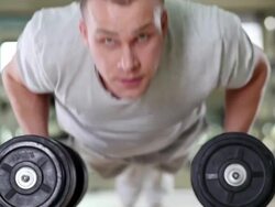 Push ups Stock Footage