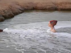 geothermal spa therapy Stock Footage