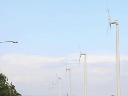 Wind turbine Stock Footage