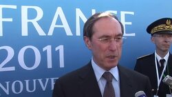 CLEAN: French resort under lock-down ahead of G8 News Clip