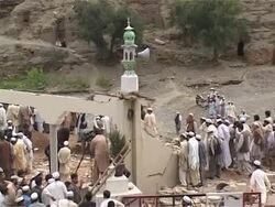 CLEAN: Suicide bomb in Pakistan mosque kills up to 50 News Clip