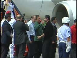 Venezuelan President visits Brazilian counterpart, tours refinery News Clip