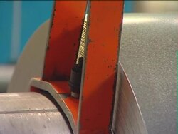 Steel tape. Stock Footage