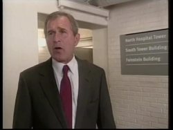 USA: GEORGE W BUSH VISITS GERALD FORD News Clip
